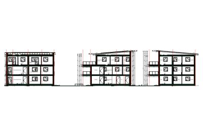 Neubau 2 Mehrfamilienhäuser Salem