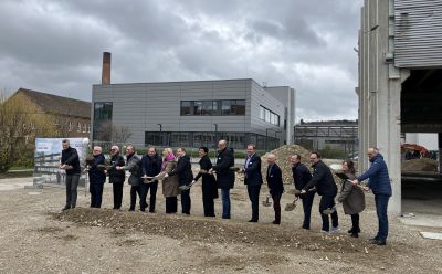 Spatenstich Fa. Lechler in Metzingen