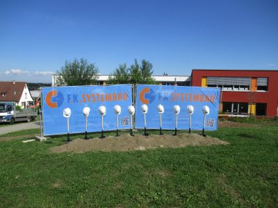 Spatenstich Neubau Sporthalle der Freien ev. Schule Reutlingen