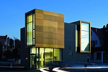 Ansicht von der Straße auf das Projekt