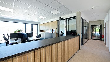 Innenaufnahme Bürobereich