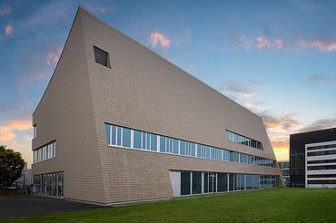 Frontansicht des Gebäudes