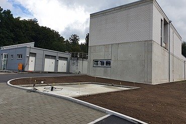 Bild Technikgebäude Kläranlage FN