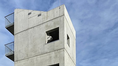 Foto mit Blick auf den Innenhof der KiTa