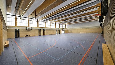 Foto von Sporthalle innen