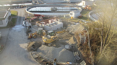 Planansicht Kläranlage