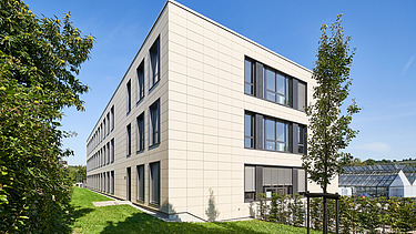 Foto Gebäuderückseite