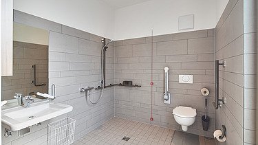 Foto Bad mit barrierefreier Ausstattung