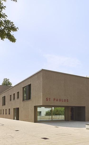 Eckansicht Gebäude