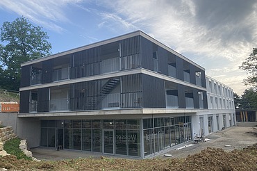 Foto von Gebäudvorsprung