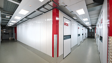 Innenaufnahme Self-Storage Bereich