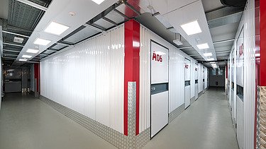 Innenaufnahme Self-Storage Bereich