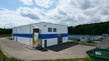 Außenansicht Klärwerk West