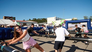Human Soccer Familientag