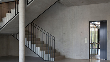 Foto Treppenhaus in Sichtbeton