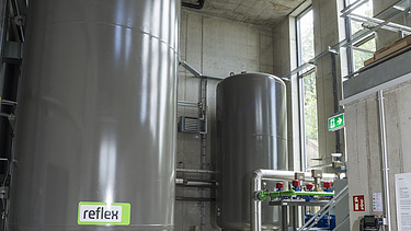 Bild Heizwerk Kessel Innen