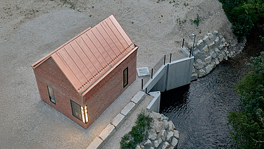 Drohnenansicht Krafthaus