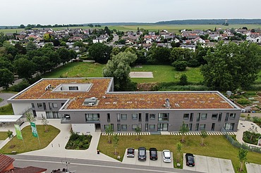 Drohnenaufnahme Gesamtgebäude