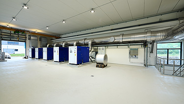 Bild Klärwerk innen