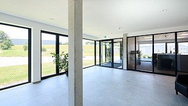 Innenaufnahme Empfangsbereich 