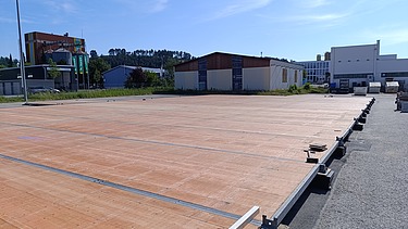 Schwerlastboden wird gelegt