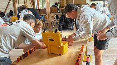 Auszubildende bei den Bash Games