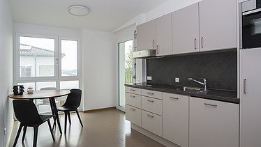 Foto innen auf Küchenzeile