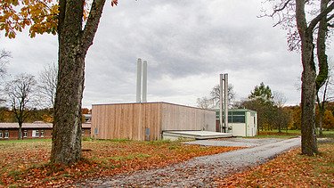 Rückansicht Gebäude